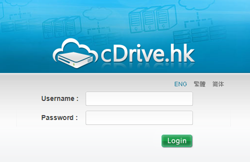 cDrive雲端硬碟